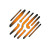 Electronic Firm Logo Vinyl Car Decal Sticker – Waterproof & UV-Resistant 8"