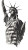 Melting Liberty Tattoo Vinyl Car Decal Sticker – Waterproof & UV-Resistant 8"