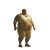 Despicable Obese Man Vinyl Car Decal Sticker – Waterproof & UV-Resistant 8"