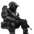 Badass Spartan Halo Vinyl Car Decal Sticker – Waterproof & UV-Resistant 8"
