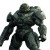 Master Chief Space Marine Vinyl Car Decal Sticker – Waterproof & UV-Resistant 8"