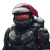 Festive Odst Trooper Vinyl Car Decal Sticker – Waterproof & UV-Resistant 8"