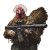 Armed Turkey Vinyl Car Decal Sticker – Waterproof & UV-Resistant 8"