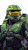 Master Chief Illustration V2 Vinyl Car Decal Sticker – Waterproof & UV-Resistant 8"