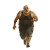 Obese Grandpa Flees Vinyl Car Decal Sticker – Waterproof & UV-Resistant 8"