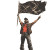 Redneck Hillbilly Protester Vinyl Car Decal Sticker – Waterproof & UV-Resistant 8"