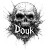 Death Metal Logo Vinyl Car Decal Sticker – Waterproof & UV-Resistant 8"