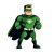 Green Super Hero Vinyl Car Decal Sticker – Waterproof & UV-Resistant 8"
