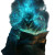 Elemental Sorcerer Reading Vinyl Car Decal Sticker – Waterproof & UV-Resistant 8"