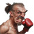 Hillbilly Boxer Punch Vinyl Car Decal Sticker – Waterproof & UV-Resistant 8"
