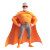 Korean Superhero Icon Vinyl Car Decal Sticker – Waterproof & UV-Resistant 8"