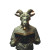 Surreal Goat-Headed Scholar Vinyl Car Decal Sticker – Waterproof & UV-Resistant 8"