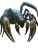 Metallic Forest Scorpion Vinyl Car Decal Sticker – Waterproof & UV-Resistant 8"