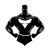 Gym Hero Logo Vinyl Car Decal Sticker – Waterproof & UV-Resistant 8"