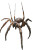 Giant Spider Scene Vinyl Car Decal Sticker – Waterproof & UV-Resistant 8"
