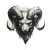 Devil Aries Tattoo Vinyl Car Decal Sticker – Waterproof & UV-Resistant 8"