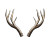 Antlers Icon Vinyl Car Decal Sticker – Waterproof & UV-Resistant 8"