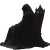 Sorceress On Chair Vinyl Car Decal Sticker – Waterproof & UV-Resistant 8"