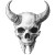Gustav Dore Demon Vinyl Car Decal Sticker – Waterproof & UV-Resistant 8"