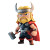 Thor Cartoon Vinyl Car Decal Sticker – Waterproof & UV-Resistant 8"