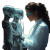 90S Sci-Fi Cyborgs Vinyl Car Decal Sticker – Waterproof & UV-Resistant 8"