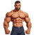 Cartoon Muscular Man Vinyl Car Decal Sticker – Waterproof & UV-Resistant 8"