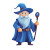 Salesforce Wizard Vinyl Car Decal Sticker – Waterproof & UV-Resistant 8"