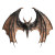 Demon Wings Asset Vinyl Car Decal Sticker – Waterproof & UV-Resistant 8"