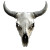 Cow Skull Logo Vinyl Car Decal Sticker – Waterproof & UV-Resistant 8"