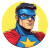 Captain Mayhem Vinyl Car Decal Sticker – Waterproof & UV-Resistant 8"