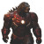 Godzilla Ironman Suit Vinyl Car Decal Sticker – Waterproof & UV-Resistant 8"