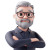 Supportive Manager Avatar Vinyl Car Decal Sticker – Waterproof & UV-Resistant 8"