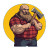 Fat Bald Lumberjack Vinyl Car Decal Sticker – Waterproof & UV-Resistant 8"