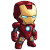Iron Man Vector Vinyl Car Decal Sticker – Waterproof & UV-Resistant 8"