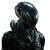 Phantom Alien Armor Vinyl Car Decal Sticker – Waterproof & UV-Resistant 8"