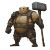 Padded Golem Vinyl Car Decal Sticker – Waterproof & UV-Resistant 8"