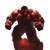 Red Hulk V5 Vinyl Car Decal Sticker – Waterproof & UV-Resistant 8"