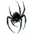 Realistic Spider Vinyl Car Decal Sticker – Waterproof & UV-Resistant 8"