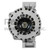 Remy International Alternator/Generator 22056 Alternator/Generator; Premium Remanufactured; OE Replacement; Alternator; 6 Millimeter x 1.0 Positive Battery Output Terminal; Internal Fan; Model DRII44G; 63 Millimeter Nominal Pulley Diameter