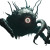 Terrifying Faceless Monster Vinyl Car Decal Sticker – Waterproof & UV-Resistant 8"