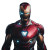 Iron Man V33 Vinyl Car Decal Sticker – Waterproof & UV-Resistant 8"