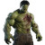 Zombie Hulk Transformation Vinyl Car Decal Sticker – Waterproof & UV-Resistant 8"