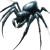 Loomara The Spider Vinyl Car Decal Sticker – Waterproof & UV-Resistant 8"