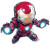 Cute Iron Man V2 Vinyl Car Decal Sticker – Waterproof & UV-Resistant 8"