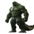 Hulk-Crocodile Hybrid Vinyl Car Decal Sticker – Waterproof & UV-Resistant 8"
