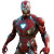 Zombie Iron Man Vinyl Car Decal Sticker – Waterproof & UV-Resistant 8"