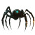 Mutant Sci-Fi Spider Vinyl Car Decal Sticker – Waterproof & UV-Resistant 8"