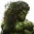 Hulk With Curls Vinyl Car Decal Sticker – Waterproof & UV-Resistant 8"