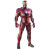 Crystal Iron Man Vinyl Car Decal Sticker – Waterproof & UV-Resistant 8"