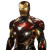 Iron Man Suit V2 Vinyl Car Decal Sticker – Waterproof & UV-Resistant 8"
